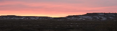 Photo of sunset from South Mesa
